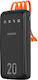 Dudao K6Pro + Power Bank 20000mAh Black