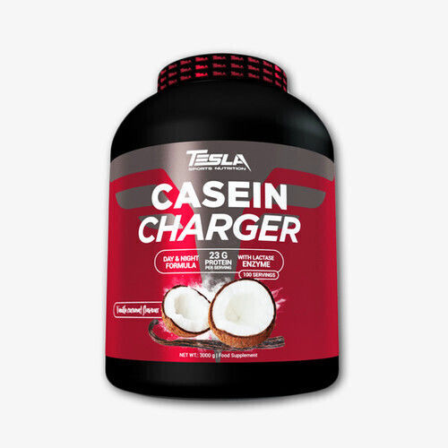 Tesla Casein Charger με Γεύση Vanilla Coconut 3kg