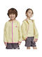 Kids' Sports Jacket Windproof with Hood Yellow