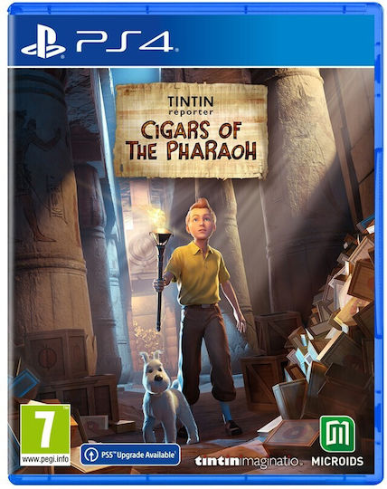 Tintin Reporter: Cigars of the Pharaoh PS4 Game