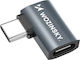 Wozinsky Konverter USB-C männlich zu USB-C weiblich Gray 1Stück WPKB-01