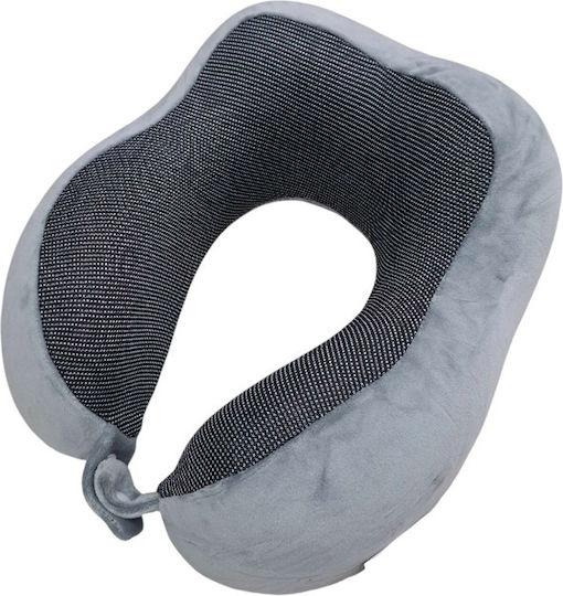 Μαξιλαράκι Ταξιδίου Memory Foam Γκρι