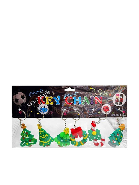 Keychain Christmas Keychain Trees Wreaths 5.5cm