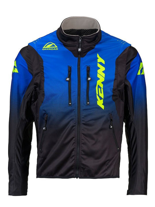 Kenny Enduro Мъжко Мотоциклетно яке Softshell Син