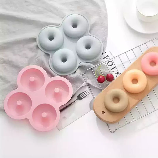 Silicone Donut Mold Grey