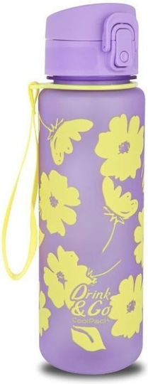 Coolpack Brisk Παιδικό Παγούρι Λιλά 600ml