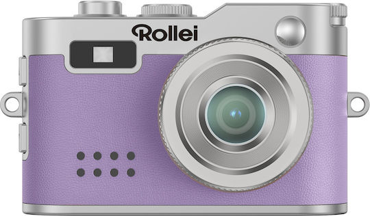 Rollei Mini Compact Φωτογραφική Μηχανή 2MP Full HD (1080p) Μωβ