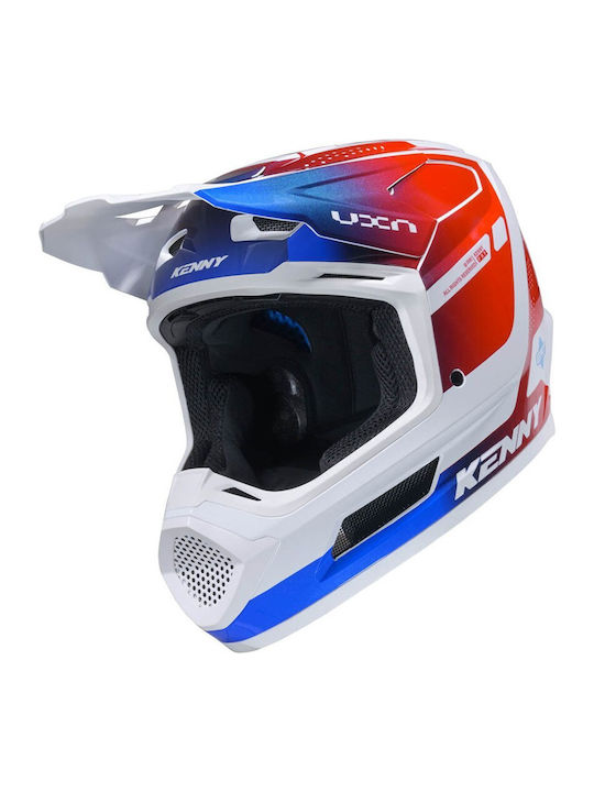 Kenny MX Performance Rot/Blau Motorradhelm Moto...