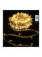 Christmas Lights Battery 3AA Music Sensor Warm White 10m/100LED Transparent Cable IP44 Indoor & Outdoor Aigostar SDS-8433325501303 SSS