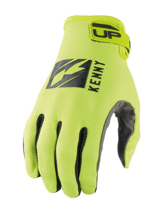 Kenny MX UP Herren Motocross-Handschuhe Neon Ye...