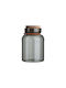 Estia Allure General Use Vase with Airtight Lid Glass Transparent 750ml 1 Piece