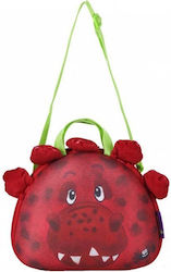 Okiedog 80091 Dinosaurier Kinder Lunchtasche Wasserdicht Rote Okiedog 80091 Dinosaurier Kinder Lunchtasche Wasserdicht Rote