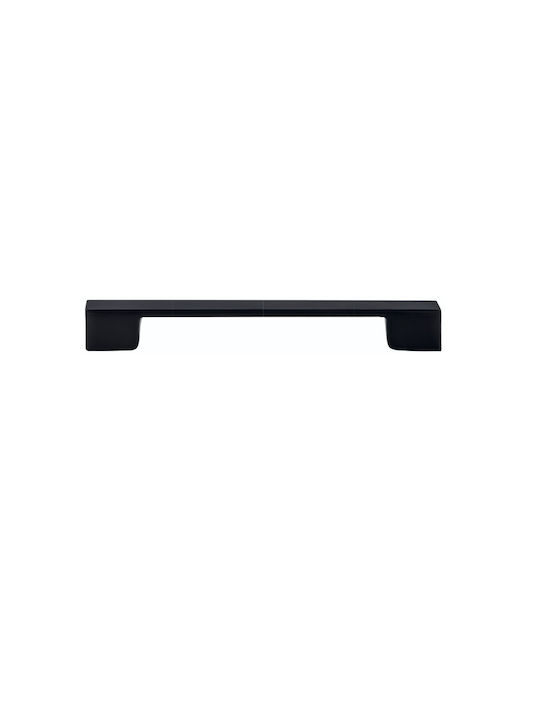 Viometale Mâner Mobilier din Metal Negru Mat 05.90 1buc
