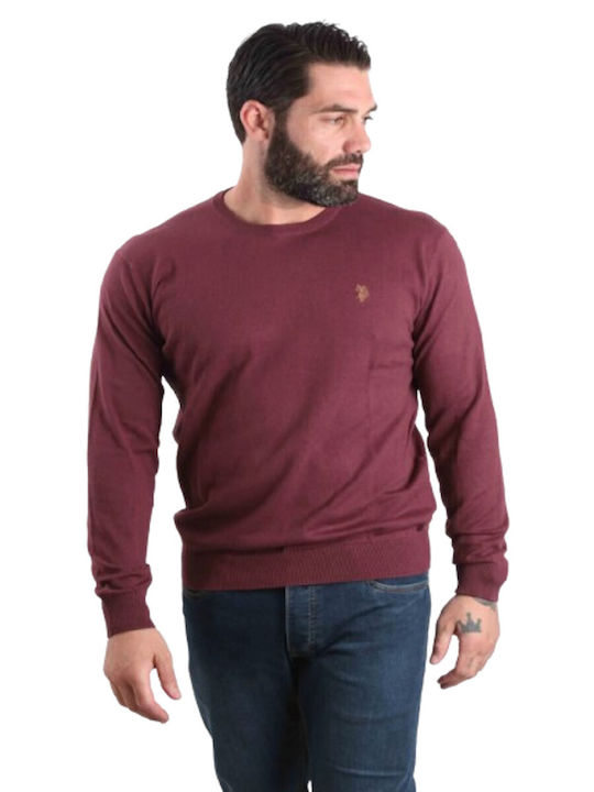 U.S. Polo Assn. Assn Pullover Burgundisch