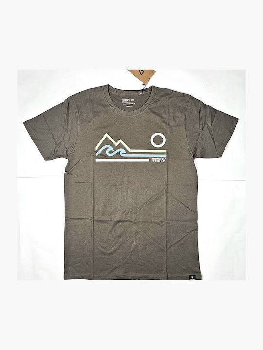 T-shirt Khaki Brown