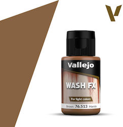 Model Wash Vallejo 35ml Brown 76513