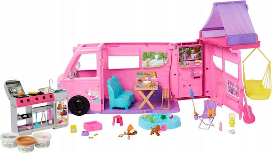 Barbie Нова каравана Превозно средство за кукли за 3+ години+ години