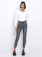 Damenjeans in Enger Passform Gray