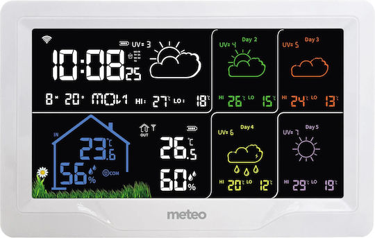Meteo Wifi Wireless Stație meteorologică Digital De masă