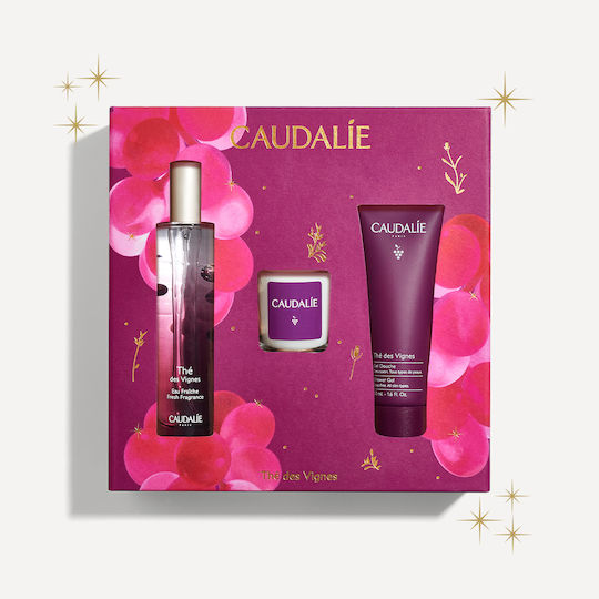 Caudalie The Des Vignes Γυναικείο Σετ 3τμχ