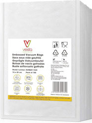 Vesta Precision Grainy Vacuum Sealer Bags 100 Pieces 625079