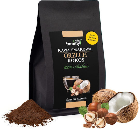 Tommy Cafe Filter Kaffee Kokosnuss Haselnuss 250g Gemahlen