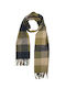 Men's Wool Scarf Khaki