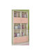 Bücherregal Boden Rosa