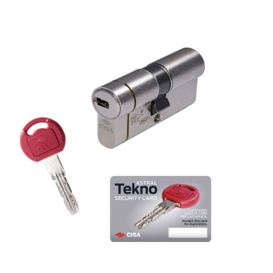 Cisa Lock Cylinder Security Astral Tekno Pro 80mm (30-50)