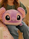 Noxxiez Kids Throw Pillow Hand Warmer Angel Purple