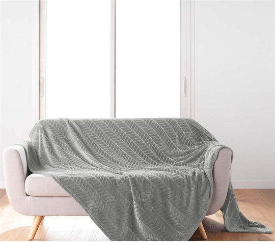 Atmosphera Πολυθρόνας Π180xΜ220cm Γκρι