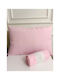Set Rubber Hugger Bed Sheet 180x200 Single Pink 2 Pillowcases 50x70