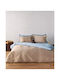 Kentia Комплект Плик за Завивка Памучен Кинг Сайз с 2 Калъфки 220x240 Dimitri 04