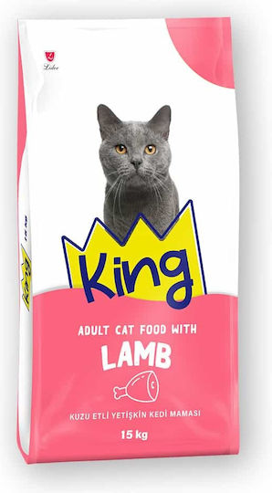 Lider Dry Food for Adult Cats with Lamb / Rice / Corn / Chicken / Liver 15kg