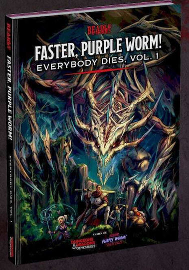 Dungeons & Dragons Adventure Book Faster Purple Worm