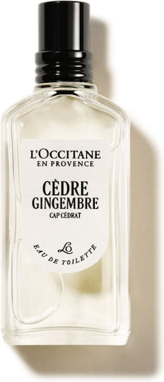 L'Occitane Cedre Gingembre Eau de Toilette 50ml