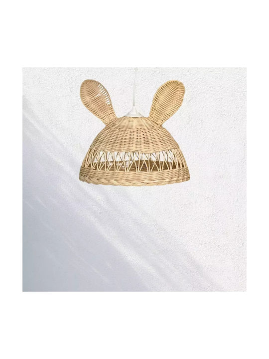Lumini De Tavan Iepuraș Rattan Bambus