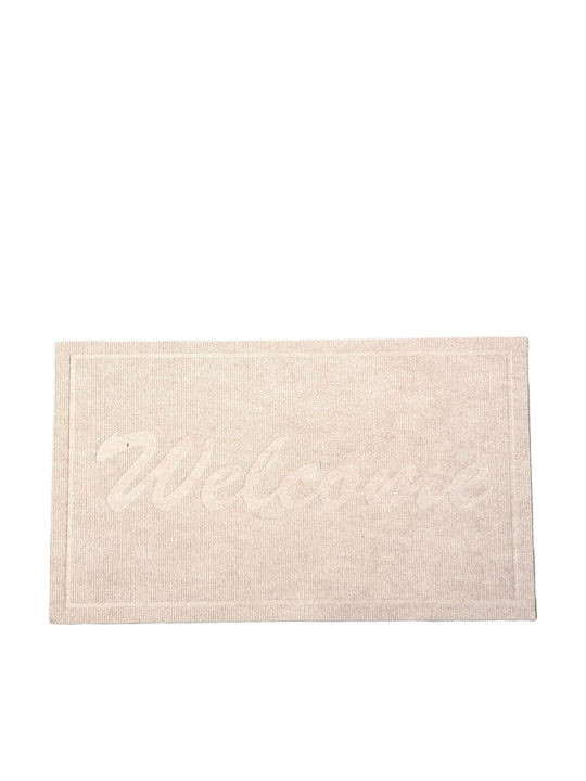 Kotonia Home Covor de Intrare Antiderapant Bej 75x45buc