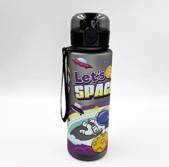 Pandaboo Παιδικό Παγούρι Μαύρο 700ml