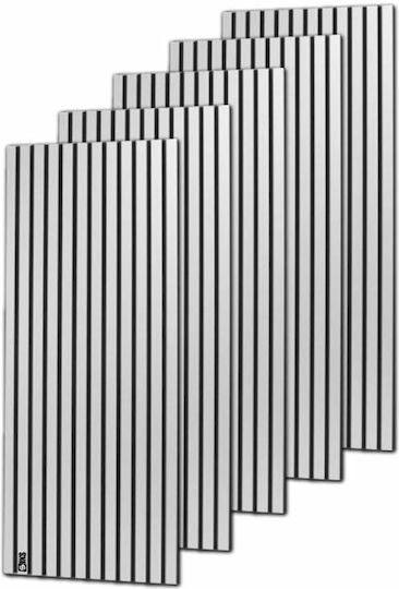 Panouri Decorative 3D Autoadezive Gri 60x30cm 5 Bucăți