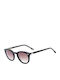 Women's Sunglasses with Brown Plastic Frame and Brown Lens