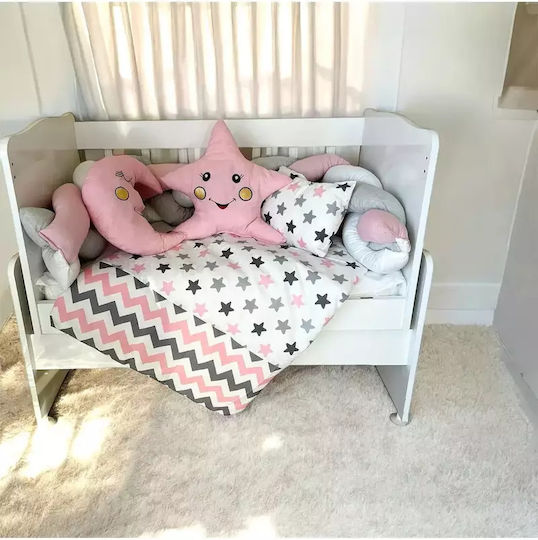 Set De Lenjerii Patut Bebe 7 Bucăți 50x100