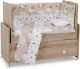 Set De Lenjerii Patut Bebe 7 Bucăți 50x100