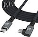 Wozinsky Video Cable USB-C male - Thunderbolt 4 240W PD Μαύρο 1.5m