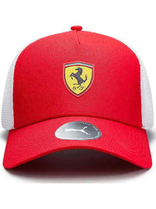 Ferrari Trucker Cap Red
