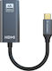 Wozinsky Конвертор USB-C женски към HDMI женски Черен 1бр WACH-01
