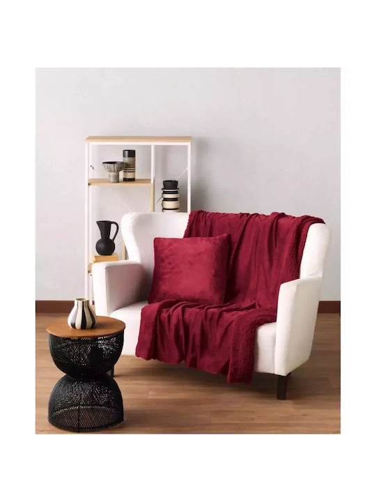 Kentia Stylish Ivanna Κουβέρτα Sherpa Καναπέ 13...