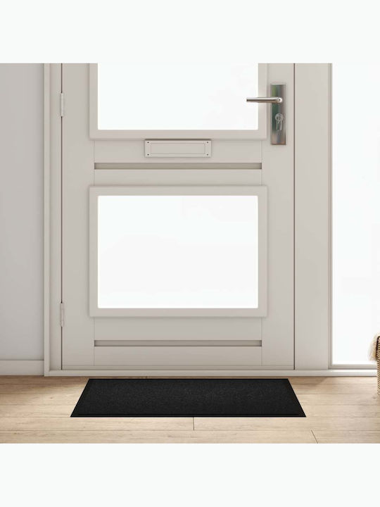 vidaXL Πατάκι Εισόδου Μαύρο 60x80εκ.