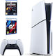 Sony PlayStation 5 Slim 1TB & Gran Turismo 7 & Marvel`s Spider-Man: Miles Morales