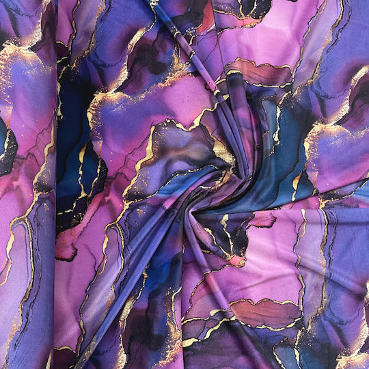 Decoration Fabric Velvet Purple